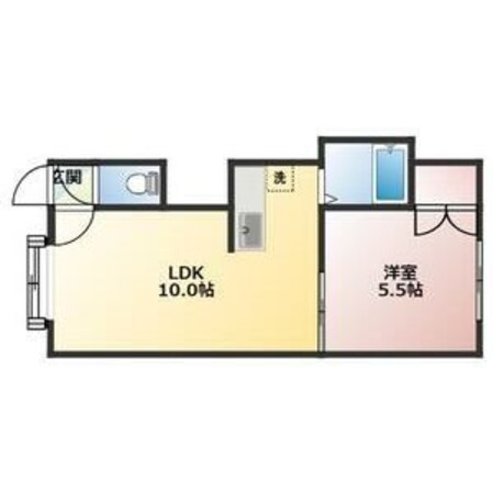 栄町駅 徒歩13分 3階の物件間取画像